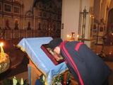 12-Литургия в день праздника Введения во храм Пресвятой Богородицы  в Андреевском соборе г.Усть-Каменогорска