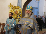 14-Литургия в день праздника Введения во храм Пресвятой Богородицы  в Андреевском соборе г.Усть-Каменогорска
