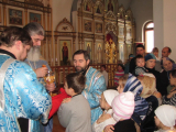 23-Литургия в день праздника Введения во храм Пресвятой Богородицы  в Андреевском соборе г.Усть-Каменогорска