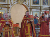 Божественная Литургия в Неделю о мытаре и фарисее  в Андреевском кафедральном соборе г.Усть-Каменогорска