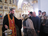 22-Божественная Литургия в Неделю о мытаре и фарисее  в Андреевском кафедральном соборе г.Усть-Каменогорска
