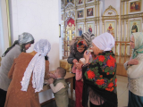 8-Божественная Литургия в день памяти блаженной Ксении Петербургской в Андреевском кафедральном соборе г.Усть-Каменогорска