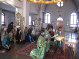 15-Божественная Литургия в день памяти блаженной Ксении Петербургской в Андреевском кафедральном соборе г.Усть-Каменогорска