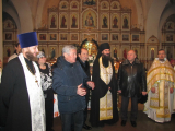 17-Аким ВКО и аким города поздравили православных в Андреевском соборе г.Усть-Каменогорска