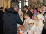 19-Аким ВКО и аким города поздравили православных в Андреевском соборе г.Усть-Каменогорска