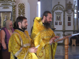5-Божественная Литургия в день перенесения мощей святителя Иоанна Златоуста в Андреевском кафедральном соборе г.Усть-Каменогорска