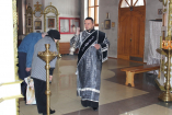 8-Страстная седмица. Великий Понедельник.  Литургия Преждеосвященных Даров в Андреевском кафедральном соборе.