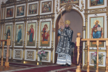 15-Страстная седмица. Великий Понедельник.  Литургия Преждеосвященных Даров в Андреевском кафедральном соборе.