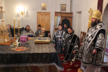 16-Страстная седмица. Великий Понедельник.  Литургия Преждеосвященных Даров в Андреевском кафедральном соборе.