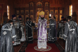 Великий Вторник. Литургия Преждеосвященных Даров в Покровском храме г.Усть-Каменогорска.