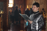 6-Великий Вторник. Литургия Преждеосвященных Даров в Покровском храме г.Усть-Каменогорска.