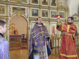 Божественная Литургия в Неделю вторую Великого Поста  в Андреевском кафедральном соборе г.Усть-Каменогорска