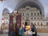 1-Пассия в Андреевском кафедральном соборе г.Усть-Каменогорска