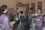 7-Великая Среда. Литургия Преждеосвященных Даров  в Богородице-Рождественском храме, района Аблакетка, г.Усть-Каменогорска.