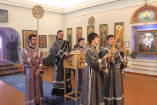12-Великая Среда. Литургия Преждеосвященных Даров  в Богородице-Рождественском храме, района Аблакетка, г.Усть-Каменогорска.