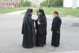 Архиерейское богослужение в неделю седьмую по Пятидесятнице.