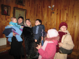 13-Всенощное бдение в Покровском храме района Мирный г.Усть-Каменогорска