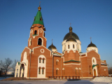1-Божественная Литургия в праздник Обрезания Господня в Андреевском кафедральном соборе г.Усть-Каменогорска
