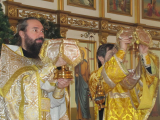 Божественная Литургия в праздник Обрезания Господня в Андреевском кафедральном соборе г.Усть-Каменогорска