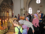 10-Божественная Литургия в Неделю 31-ю по Пятидесятнице в Андреевском кафедральном соборе г.Усть-Каменогорска