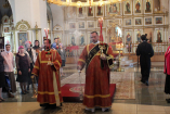 2-Великая Пасхальная вечерня  в Андреевском кафедральном соборе г.Усть-Каменогорска