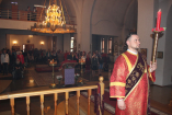 8-Великая Пасхальная вечерня  в Андреевском кафедральном соборе г.Усть-Каменогорска