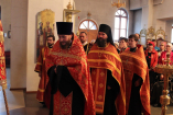12-Великая Пасхальная вечерня  в Андреевском кафедральном соборе г.Усть-Каменогорска