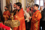 13-Великая Пасхальная вечерня  в Андреевском кафедральном соборе г.Усть-Каменогорска