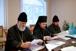 4-Накануне празднования 140-летия учреждения Туркестанской епархии состоялось совещание архипастырей Митрополичьего Округа