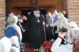 6-Литургия в Неделю 18-ю по Пятидесятнице  в Покровском храме пос.Мирный г.Усть-Каменогорска