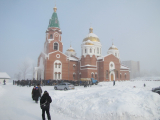20-Архиерейское богослужение на Крещение Господне в Андреевском кафедральном соборе г.Усть-Каменогорска