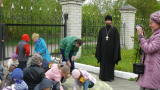 6-Пасхальный рисунок на асфальте