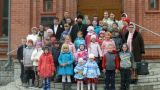 9-Пасхальный рисунок на асфальте