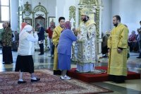 12-В день памяти святых первоверховных апостолов Петра и Павла Епископ Амфилохий совершил Божественную литургию в Андреевском кафедральном соборе