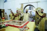 20-В день памяти святых первоверховных апостолов Петра и Павла Епископ Амфилохий совершил Божественную литургию в Андреевском кафедральном соборе
