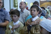 27-В день памяти святых первоверховных апостолов Петра и Павла Епископ Амфилохий совершил Божественную литургию в Андреевском кафедральном соборе