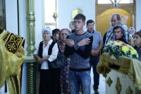 31-В день памяти святых первоверховных апостолов Петра и Павла Епископ Амфилохий совершил Божественную литургию в Андреевском кафедральном соборе