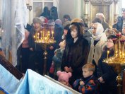 13-В Семипалатинске прошли богослужения в честь праздника Сретения Господня