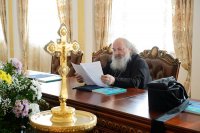 3-Епископ Амфилохий принял участие в заключительном в 2015 году заседании Синода Казахстанского Митрополичьего округа в Астане