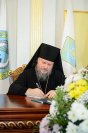 10-Епископ Амфилохий принял участие в заключительном в 2015 году заседании Синода Казахстанского Митрополичьего округа в Астане