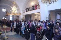 1-Великая вечерня с чином прощения в главном храме Рудного Алтая