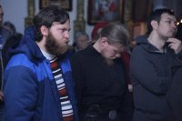 8-Великая вечерня с чином прощения в главном храме Рудного Алтая