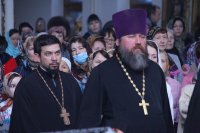 9-Великая вечерня с чином прощения в главном храме Рудного Алтая