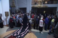 14-Великая вечерня с чином прощения в главном храме Рудного Алтая