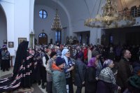 15-Великая вечерня с чином прощения в главном храме Рудного Алтая