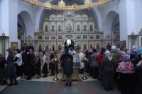 17-Великая вечерня с чином прощения в главном храме Рудного Алтая