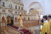 18-Служение епископа Амфилохия в Прощеное воскресение
