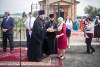 16-В селе Улькен Нарын Катон-Карагайского района освящена часовня во имя равноапостольного князя Владимира