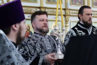 7-Соборное служение Литургии Преждеосвященных Даров в главном храме Рудного Алтая