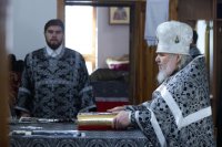 8-Соборное служение Литургии Преждеосвященных Даров в главном храме Рудного Алтая
